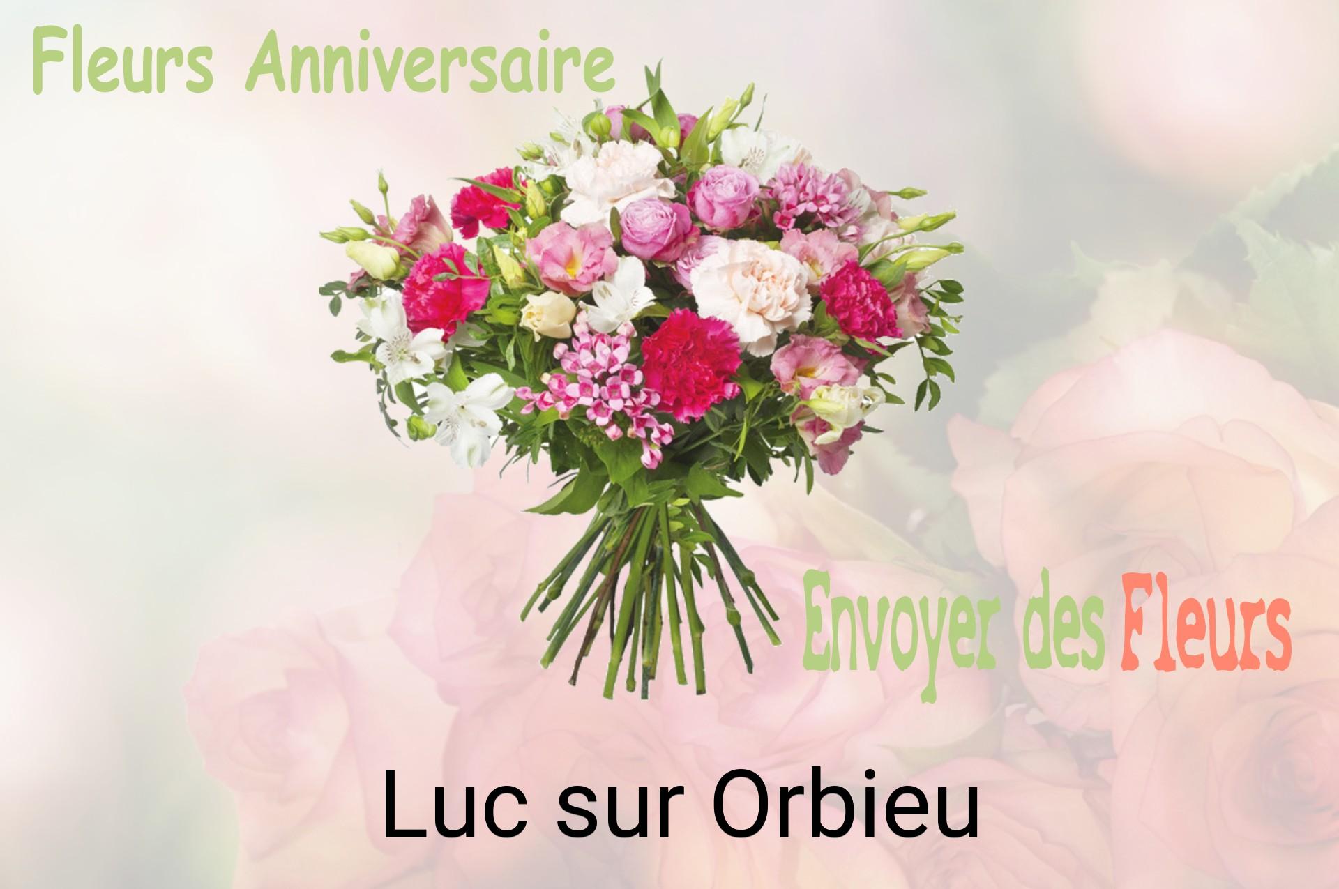 Bouquet de fleurs d’anniversaire livré à Luc-sur-Orbieu